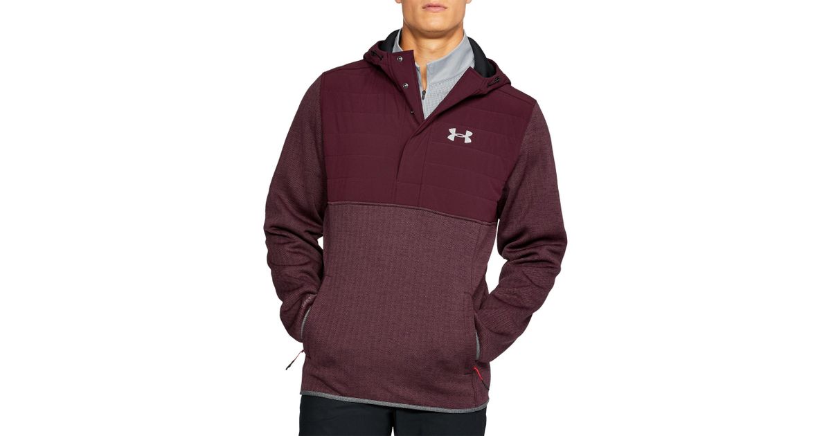 under armour swacket henley hoodie