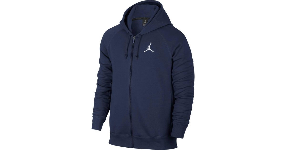 jordan navy blue hoodie