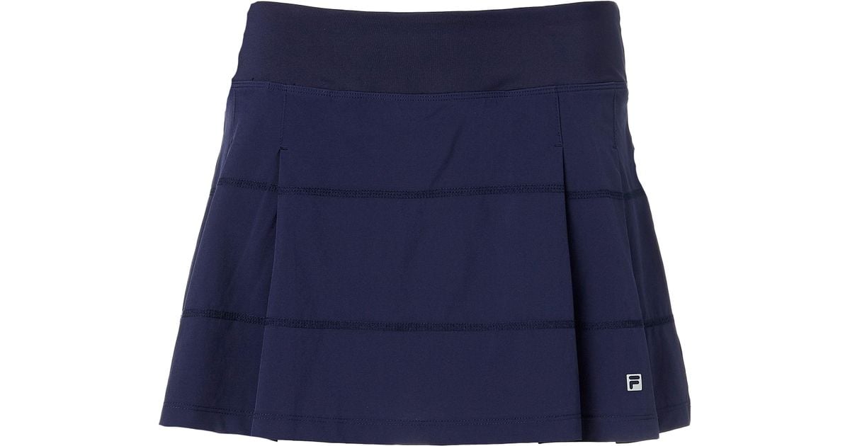 fila pleated tennis skort