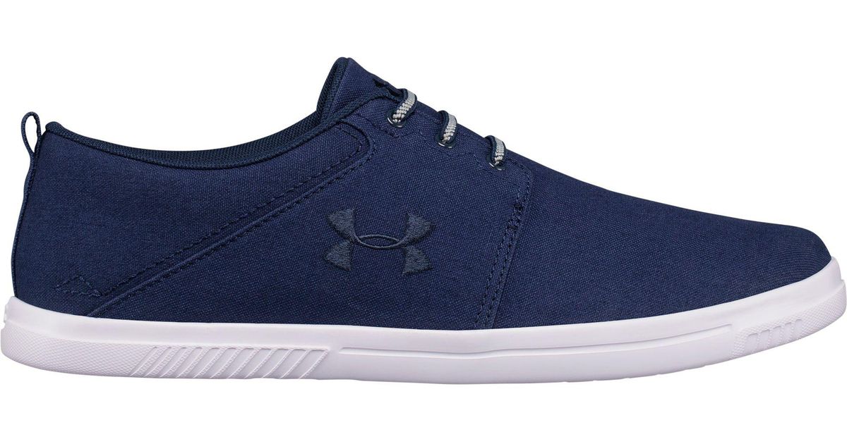 Under Armour Canvas Street Encounter Iv in Navy/White (Blue) for Men - Lyst