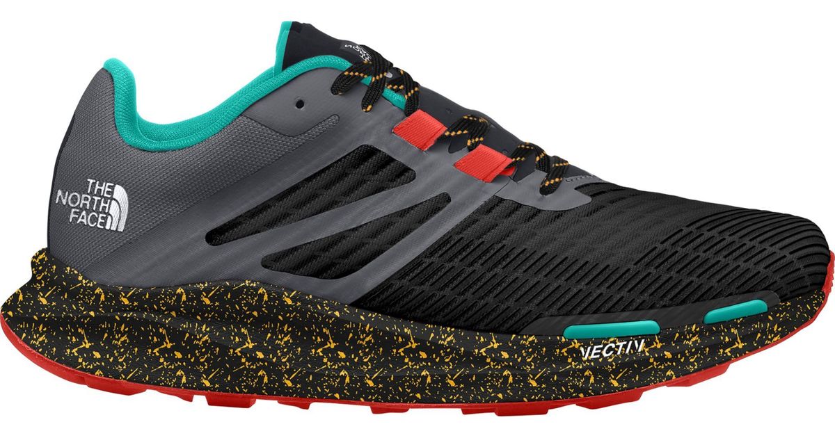 The North Face Rubber Vectiv Eminus Trail Running Shoes in Black/Grey (Black) for Men Lyst