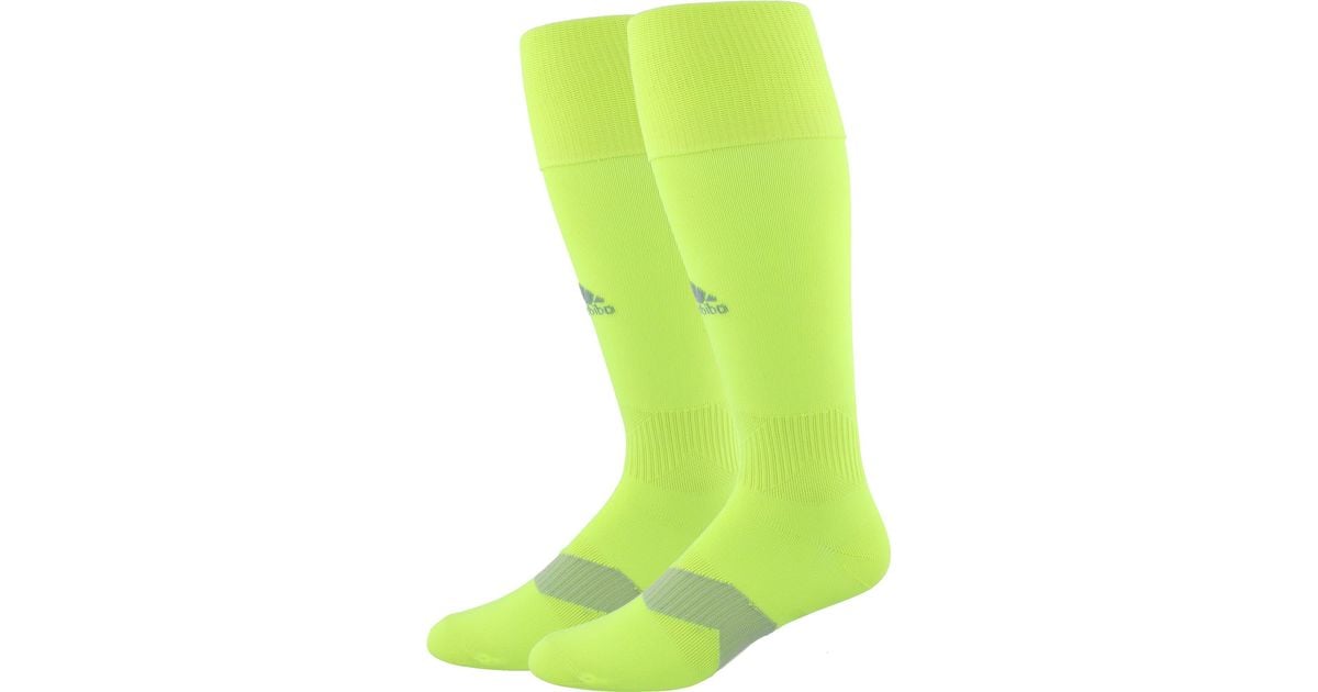 adidas Synthetic Metro Iv Otc Soccer Socks in Green for Men Lyst
