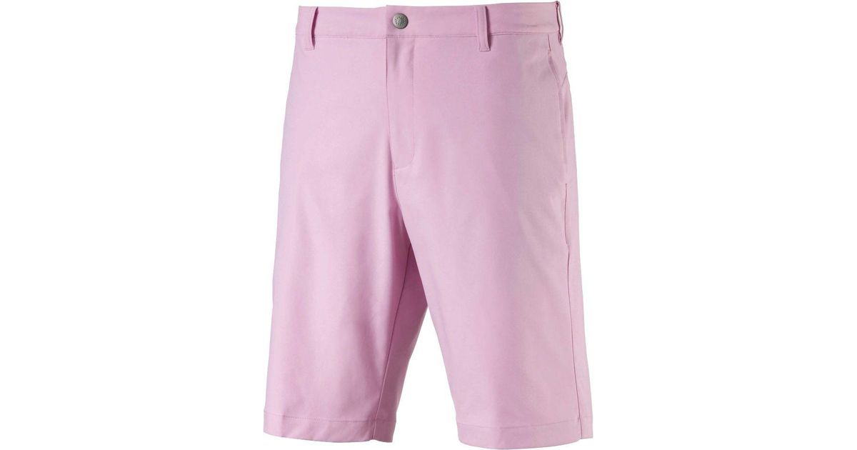 PUMA Jackpot Golf Shorts in Pale Pink (Pink) for Men Lyst