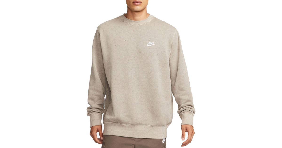 Nike Sportswear Club Fleece+ Revival Brushed Back Crewneck Sweatshirt