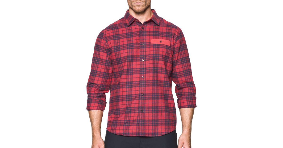 under armour flannel jacket