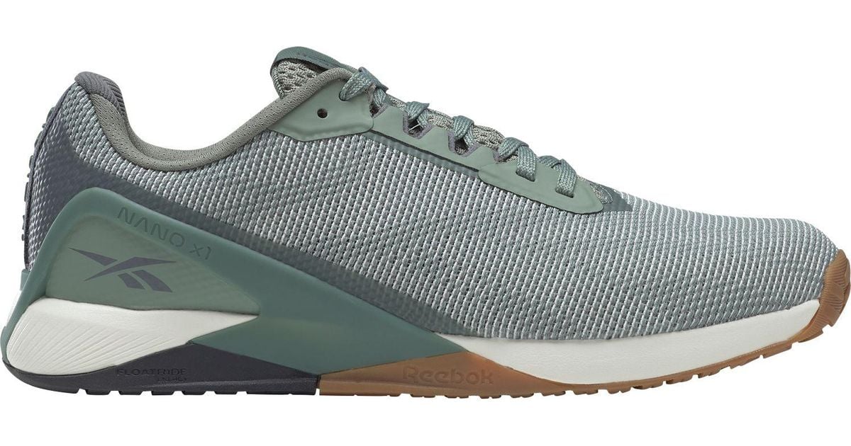 Reebok Nano X1 Grit Training Shoes in Green/Grey (Gray) for Men - Lyst