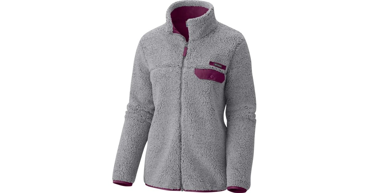 columbia women's mountain side heavyweight fleece jacket