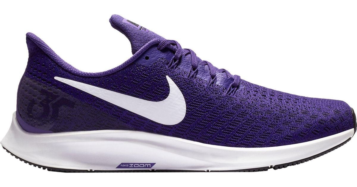 Nike Air Zoom Pegasus 35 Running Shoes in Purple/Black/White (Purple) for  Men | Lyst