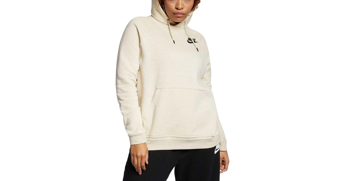 nike women's plus size sportswear rally hoodie
