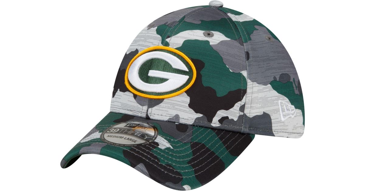 KTZ Green Bay Packers Sideline Traning Camp 2022 Camouflage 39thirty