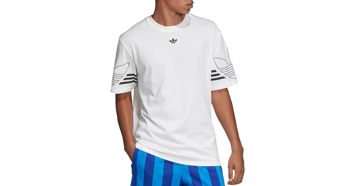 adidas outline t-shirt burgundy adidas outline t-shirt burgundy