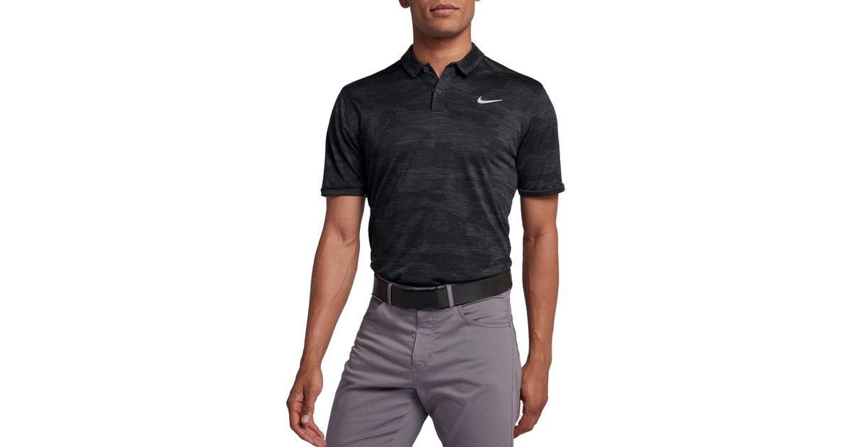 Nike Synthetic Zonal Cooling Camo Golf 