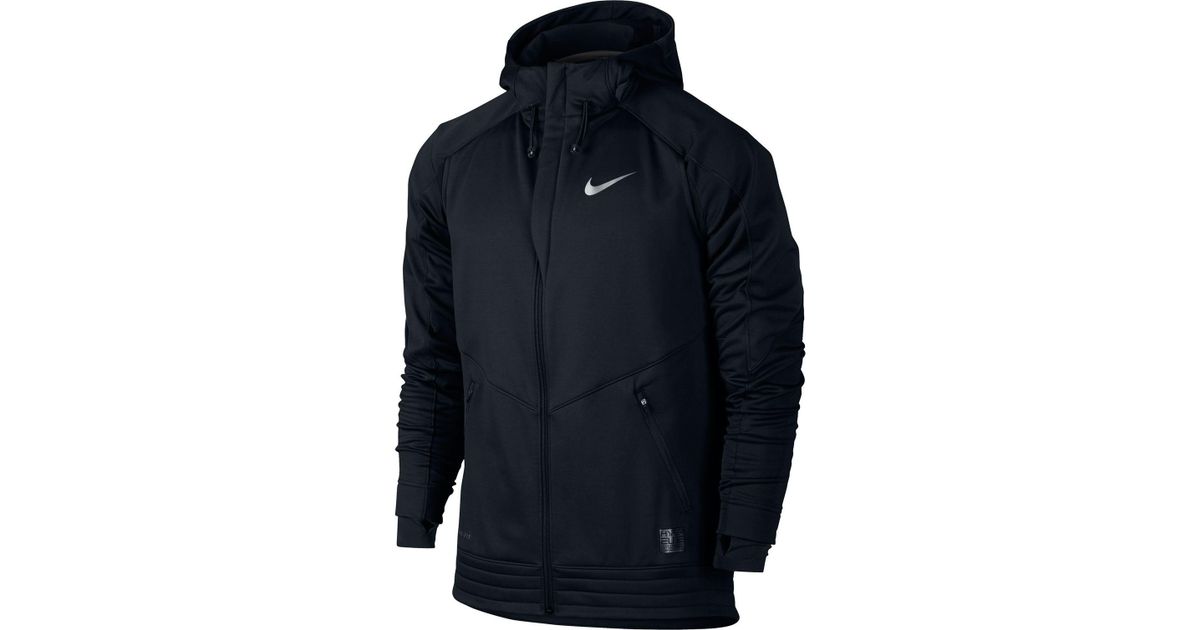 black nike elite jacket