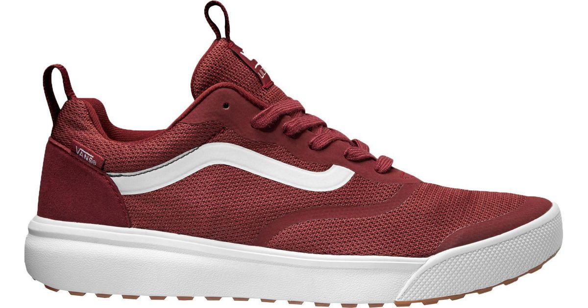 vans ultrarange red