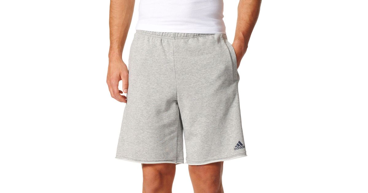 adidas raw edge shorts