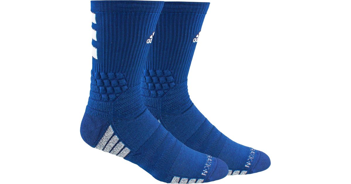 adidas Creator 365 Basketball Crew Socks in Blue for Men - Lyst