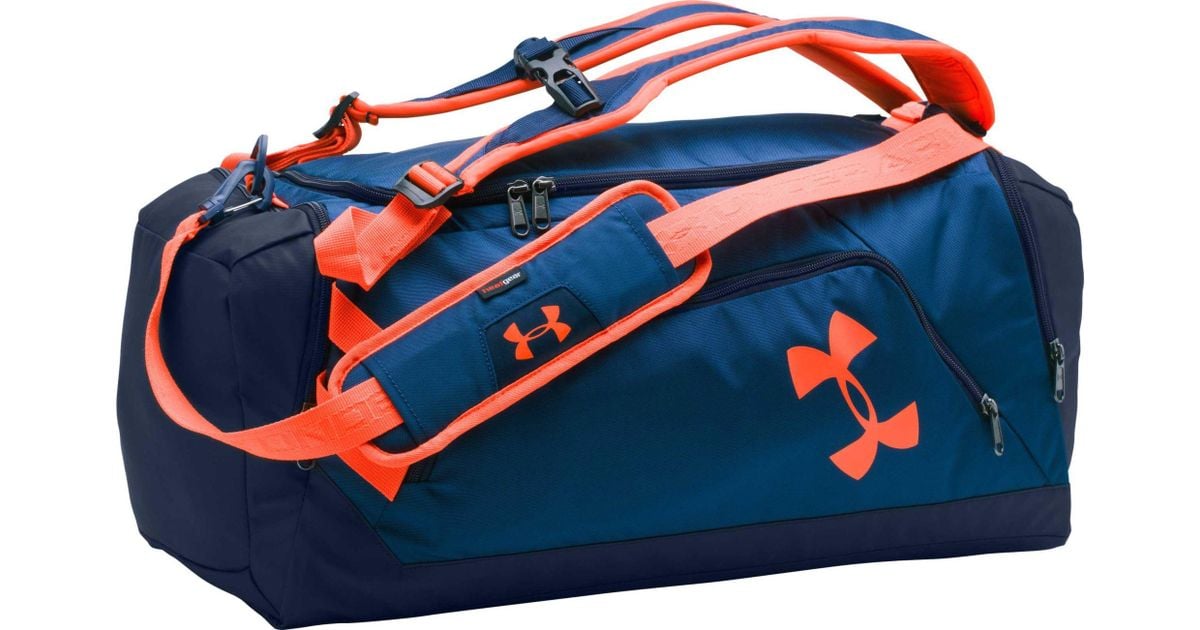 men's ua contain duo 2.0 backpack duffle