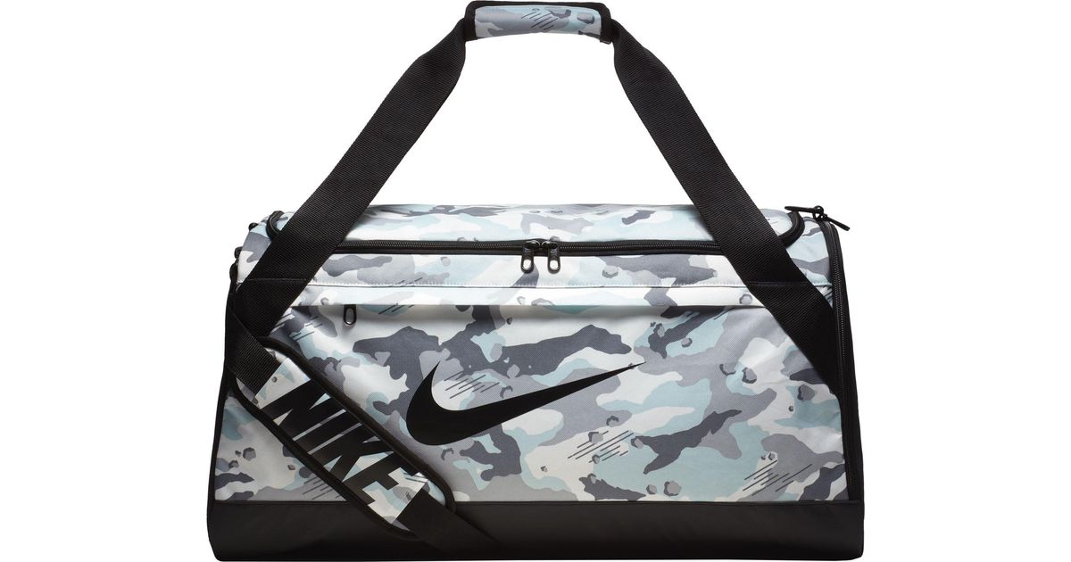 nike brasilia medium printed training duffle bag