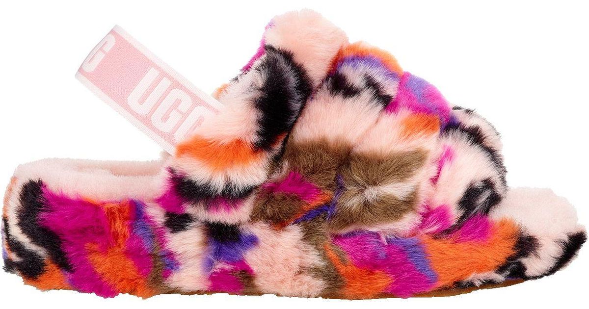 UGG Fluff Yeah Motley Slippers - Lyst