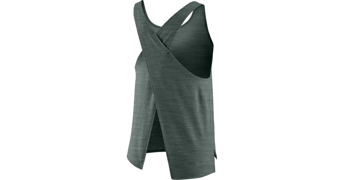 nike cross back tank