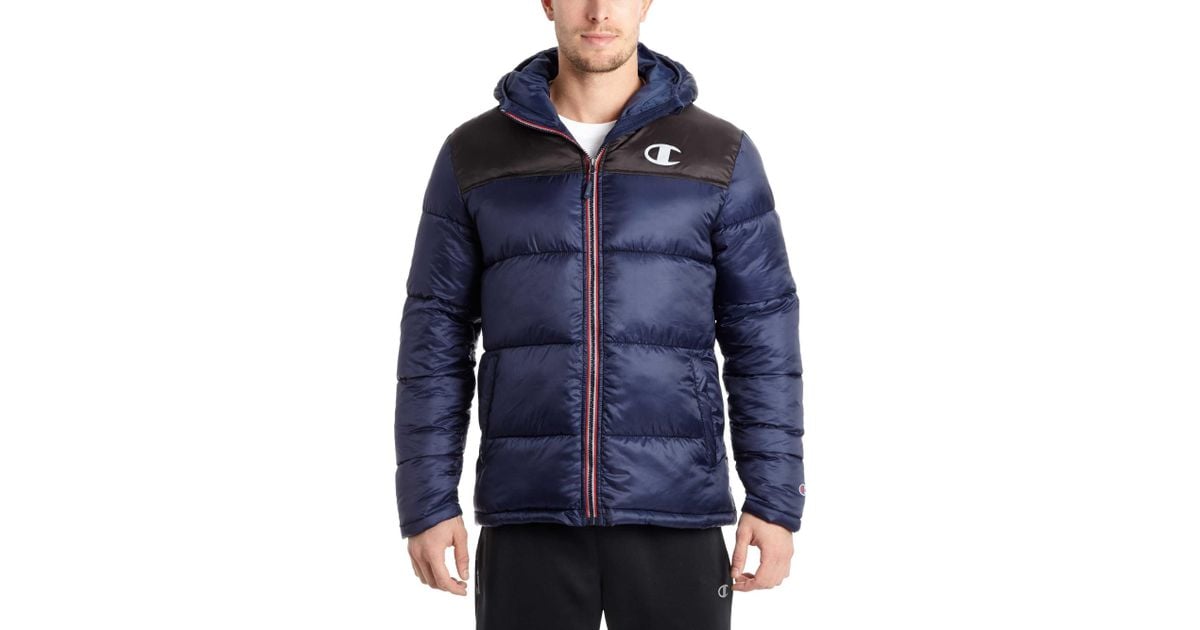 champion insulated puffer jacket