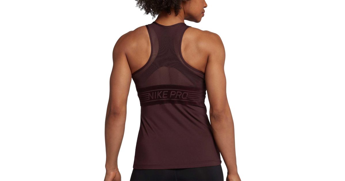 nike women's pro tank top