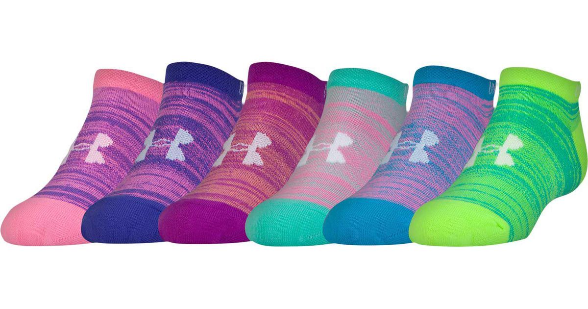 girls under armour socks