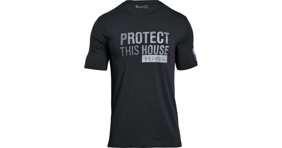 under armour protect this house shirt