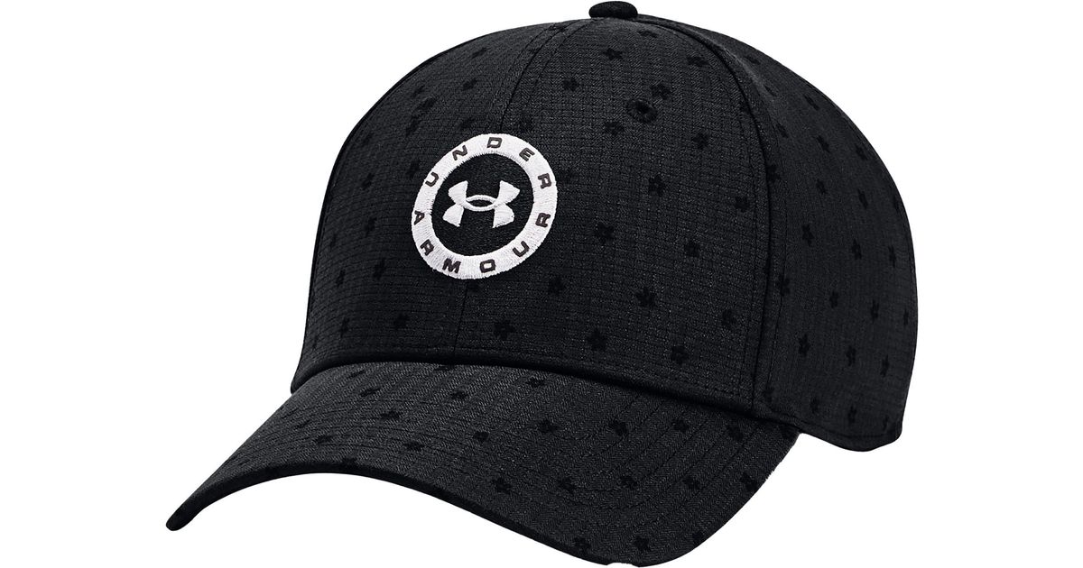 Under Armour Jordan Spieth Tour Adjustable Golf Hat in Black for Men Lyst