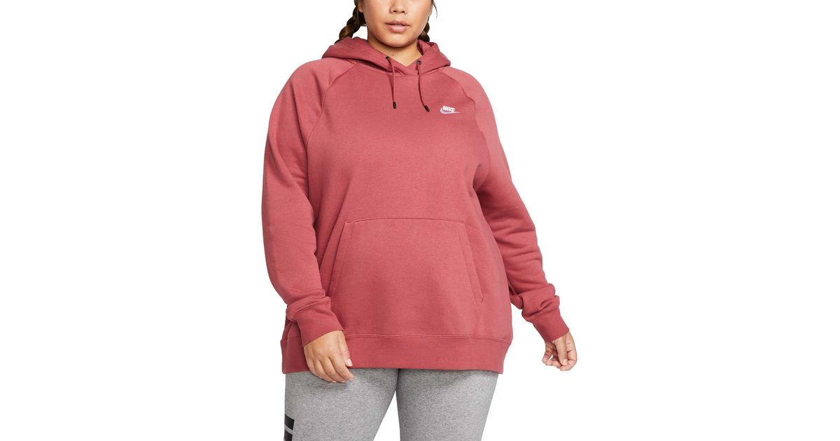 plus size nike pullover
