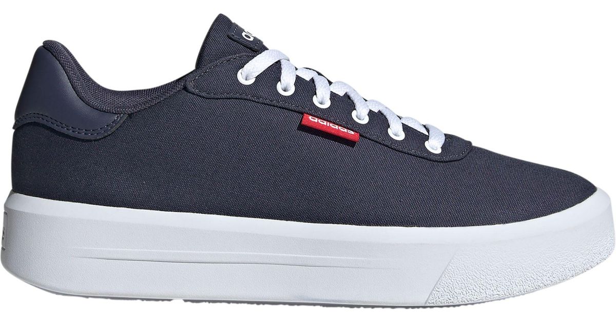 adidas Rubber Court Platform Shoes Lyst adidas Rubber Court Platform Shoes Lyst