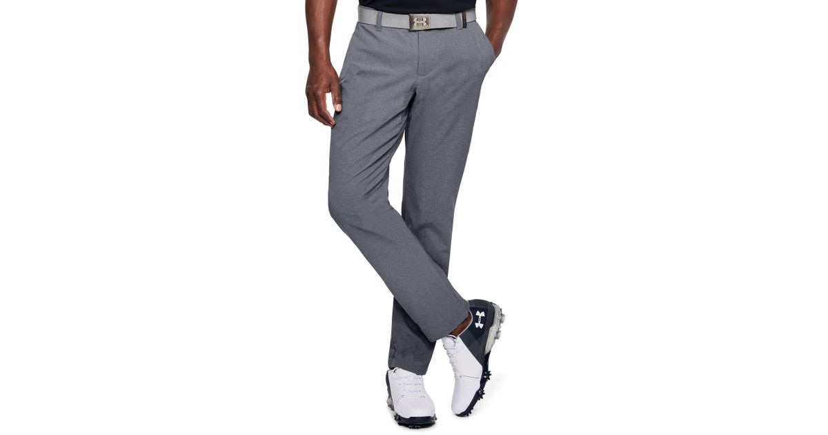 Under Armour Showdown Taper Vented Golf Pants in Gray for Men - Lyst