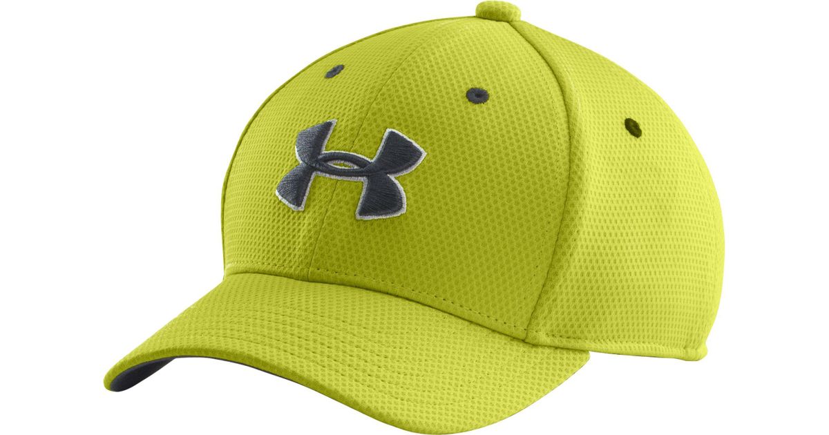 yellow under armour hat