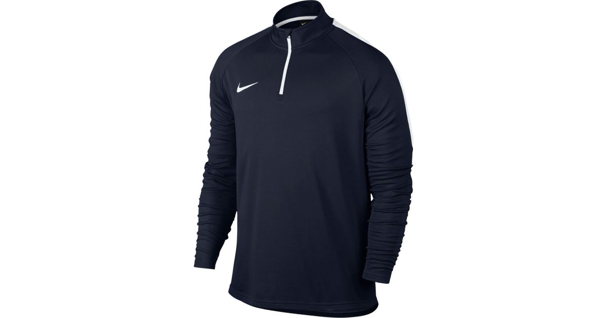 nike football academy quarter zip