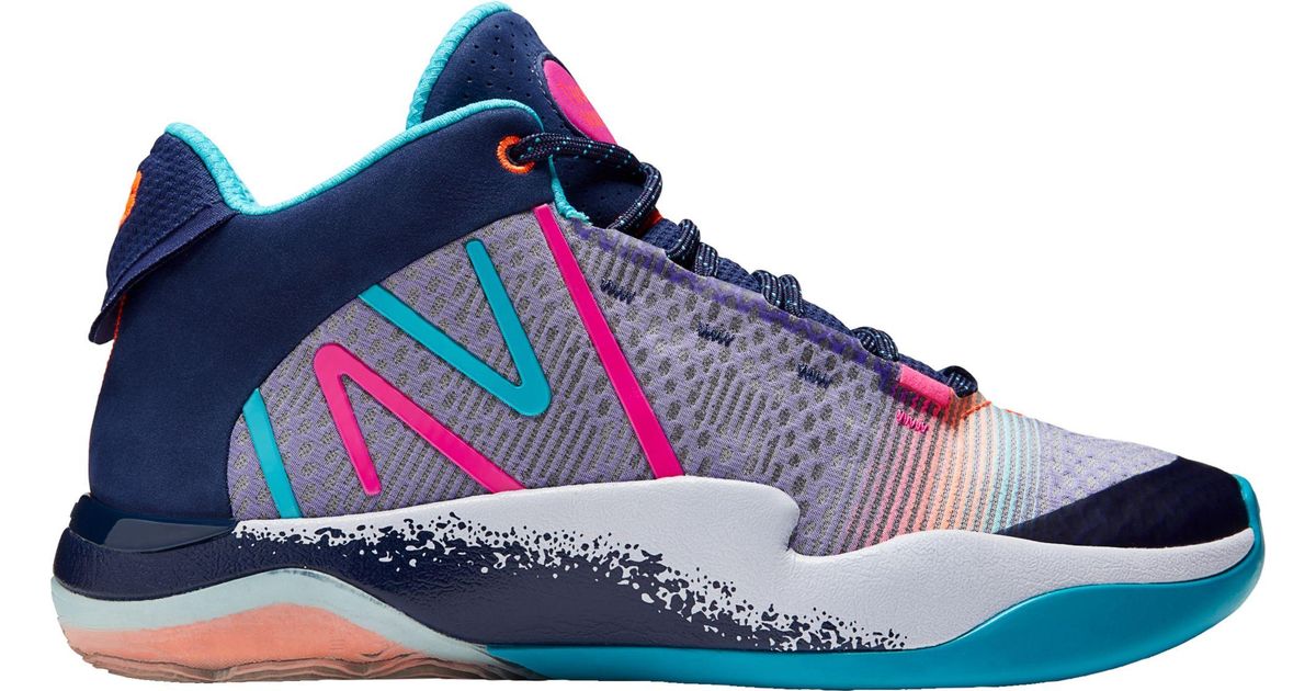 New Balance Two Wxy V2 Basketball Shoes in Purple/Pink/White (Purple