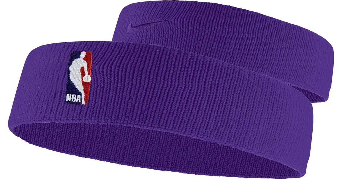 purple nike headband