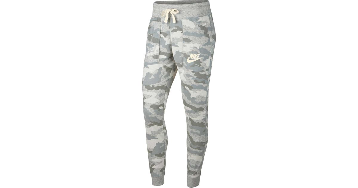 women's nike camouflage joggers