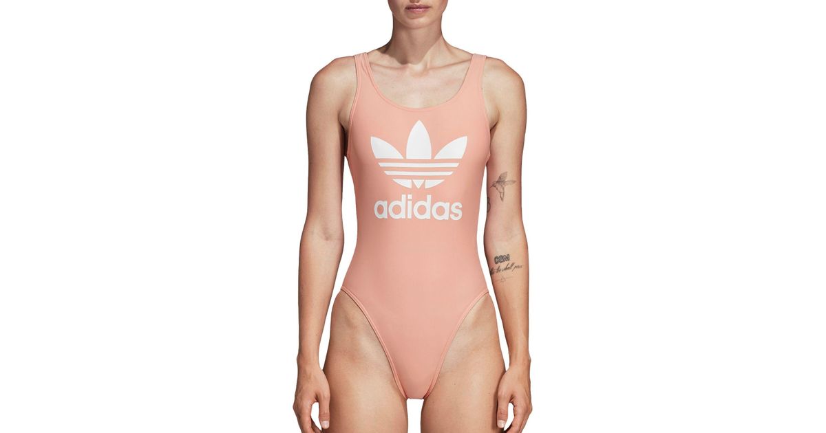 adidas pink bodysuit