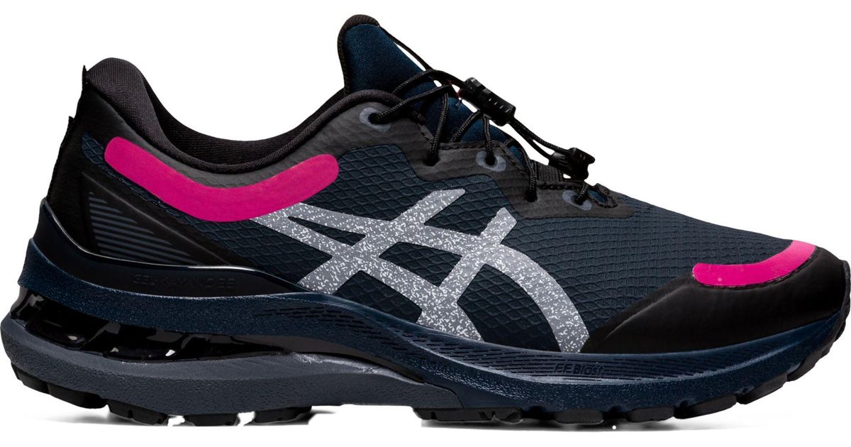 Asics Gelkayano 28 Awl Running Shoes in Navy/Pink (Blue) Lyst