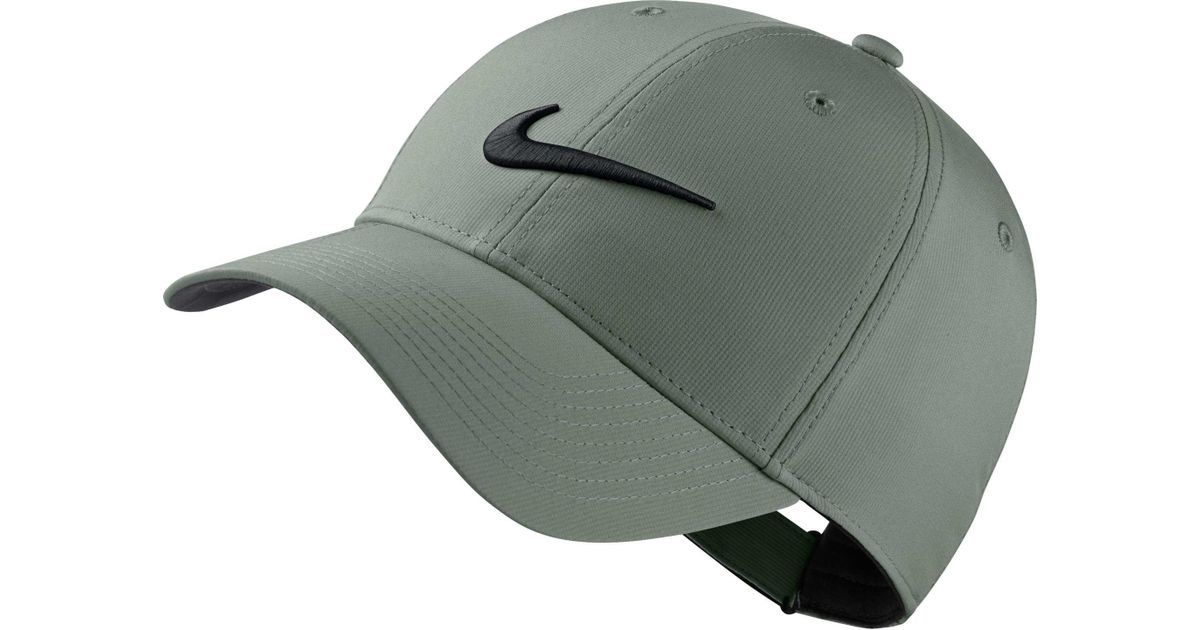 green nike golf hat