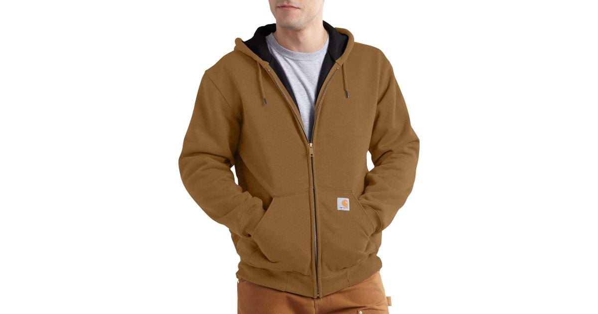 carhartt thermal lined hoodie