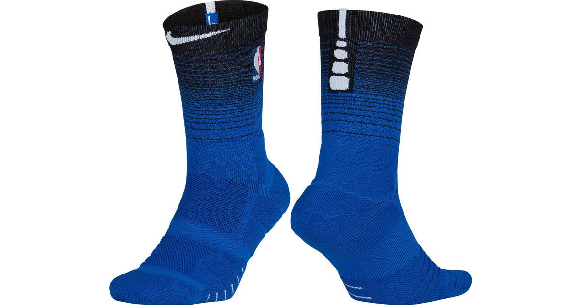 black and blue nike socks