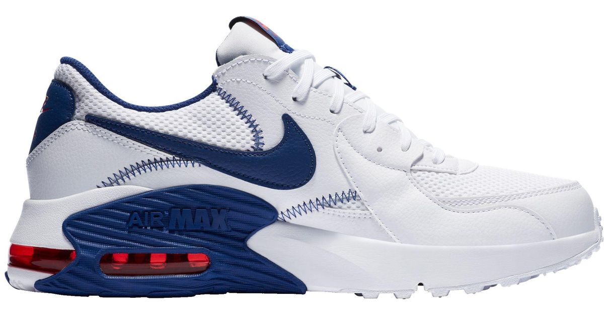 white pink blue air max