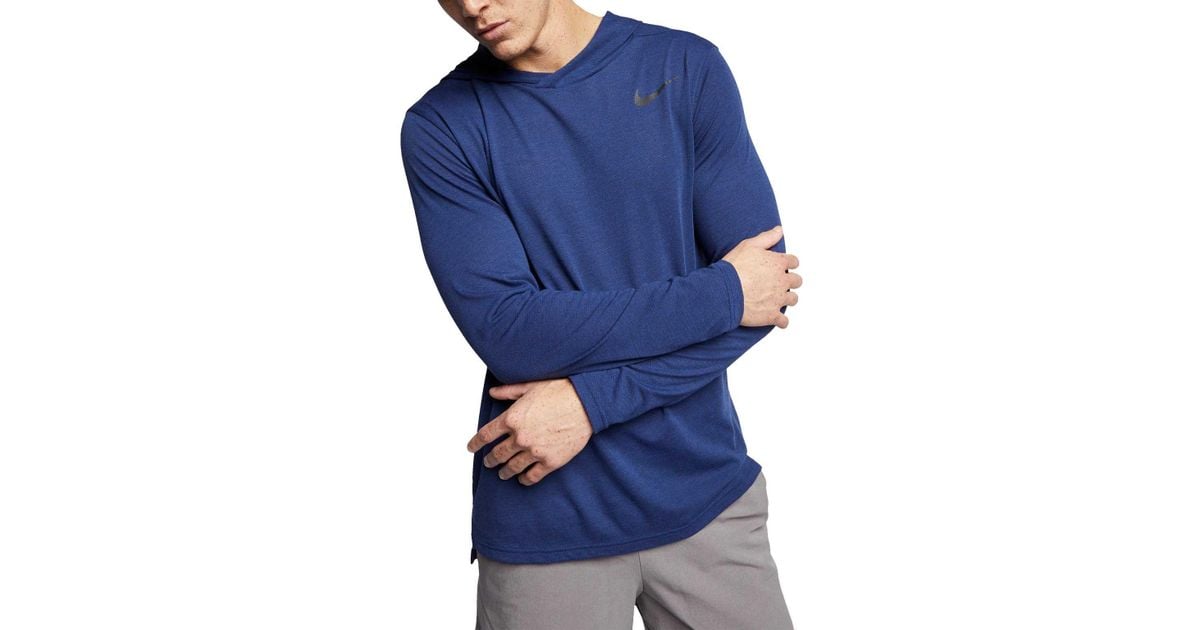hooded long sleeve shirt nike