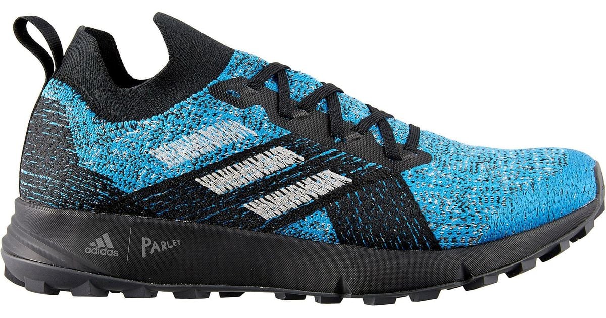 Adidas Blue Terrex Two Parley Trail Running Shoes for men Adidas Blue Terrex Two Parley Trail Running Shoes for men