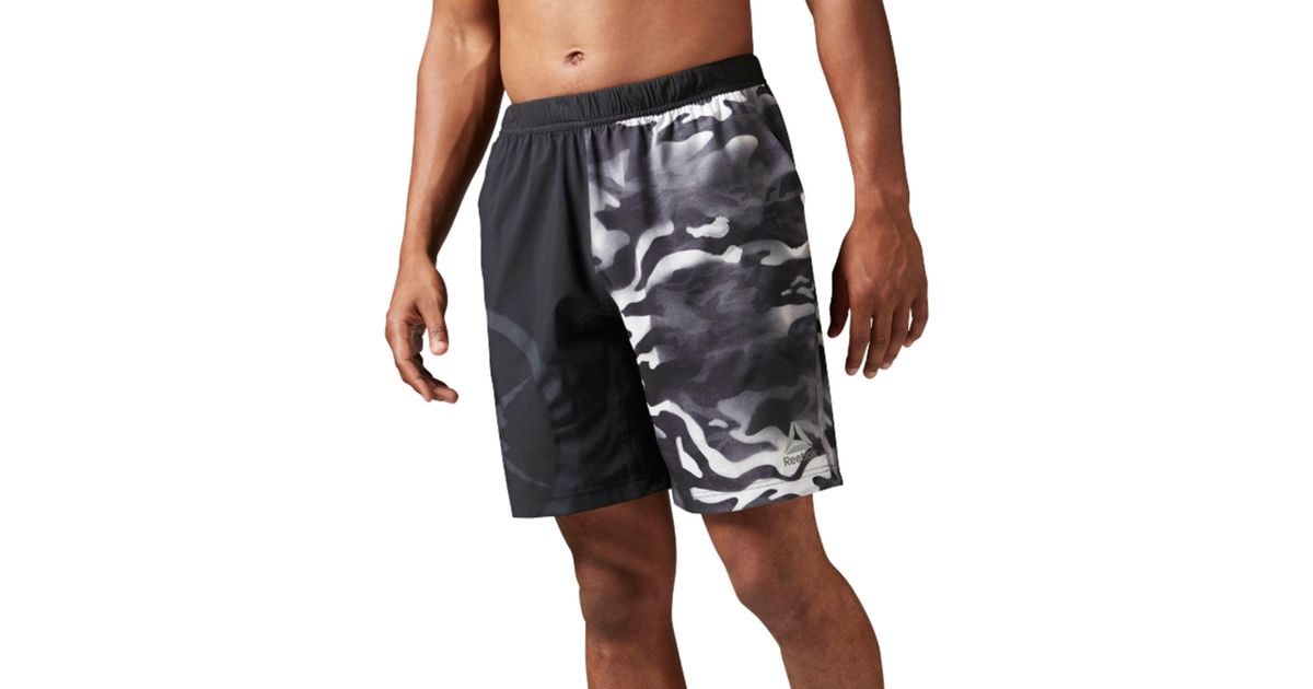 reebok camo shorts