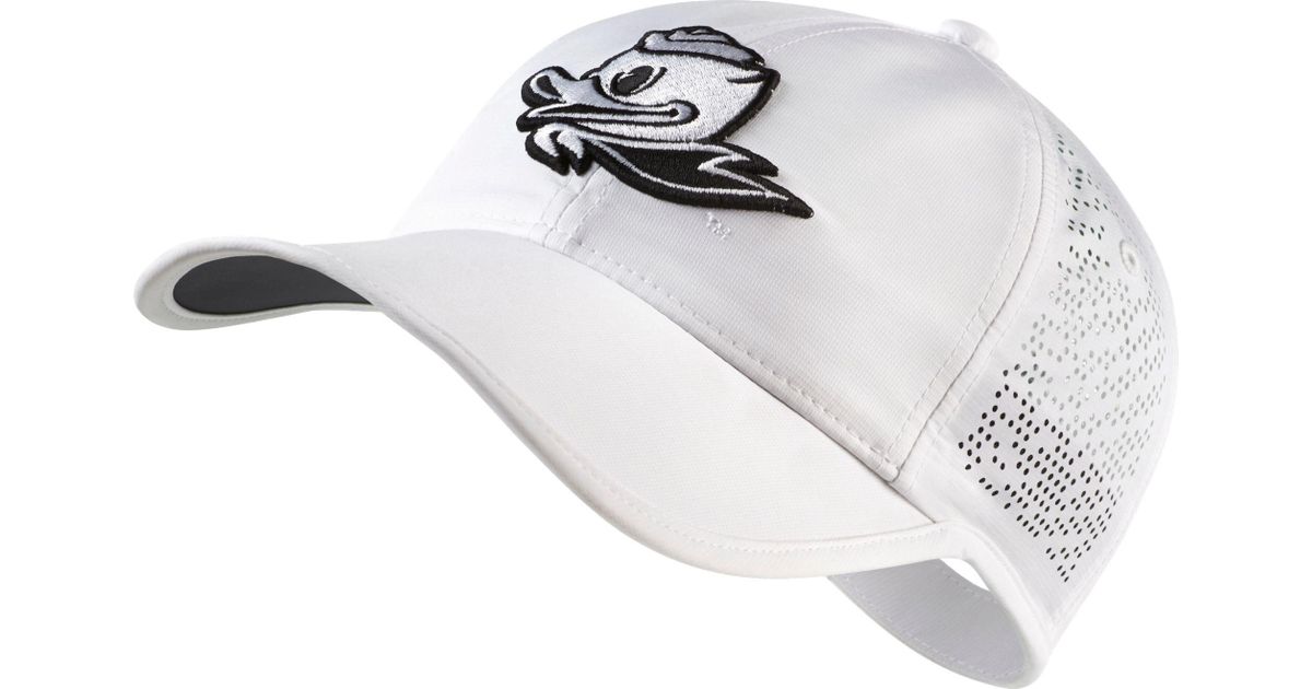 white oregon ducks hat