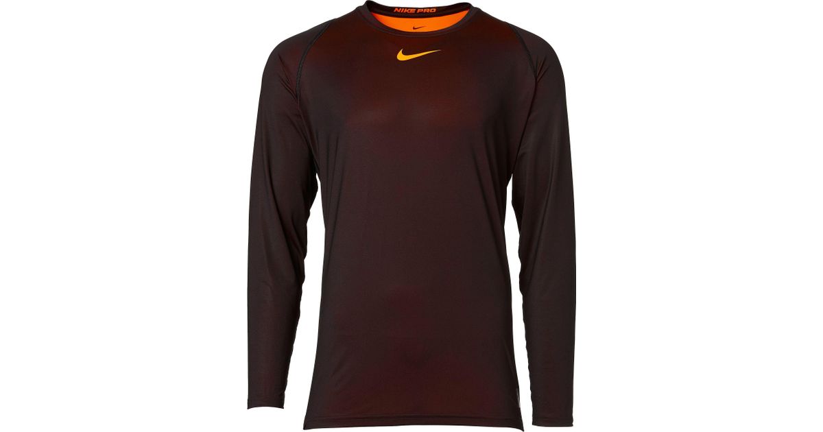 nike pro colorburst shirt