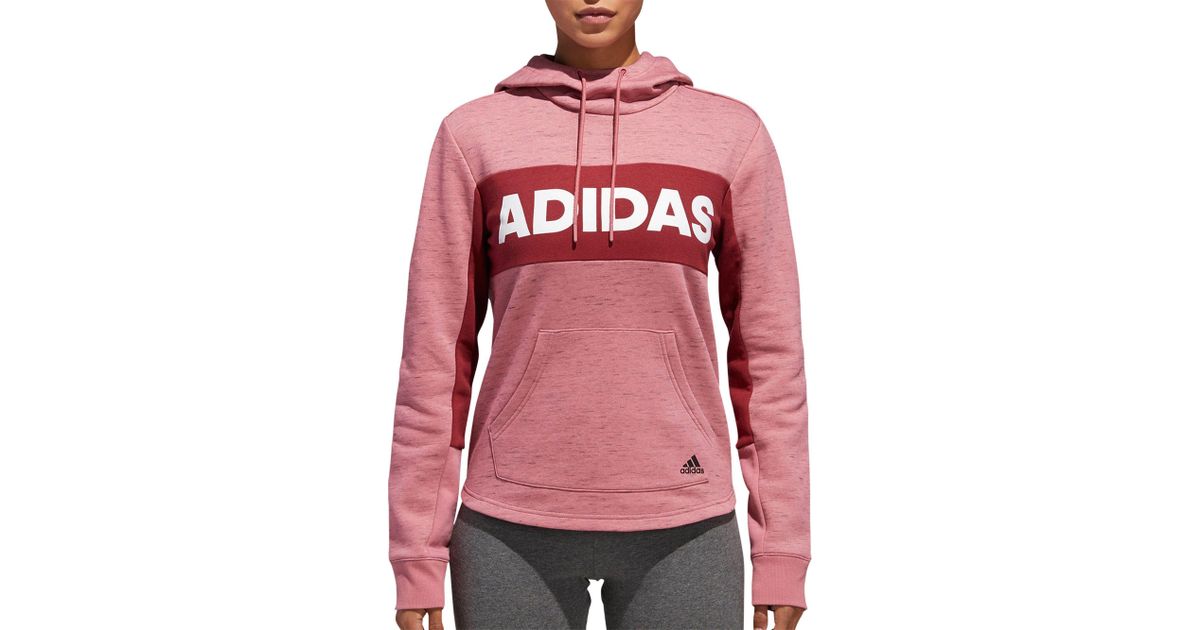 adidas women's post game fleece pullover hoodie