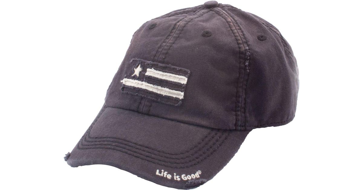 life is good flag hat